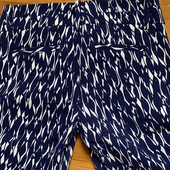 Lilly Pulitzer navy cropped new school pants 4 - Picture 3 of 3